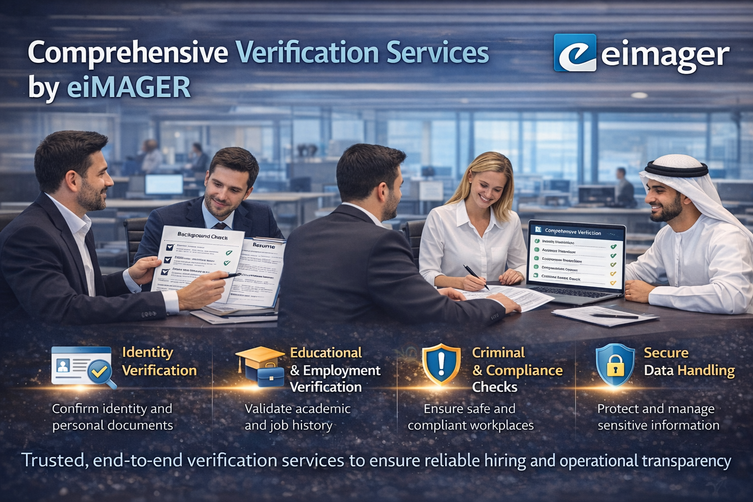 Comprehensive Verification Services by eiMAGER