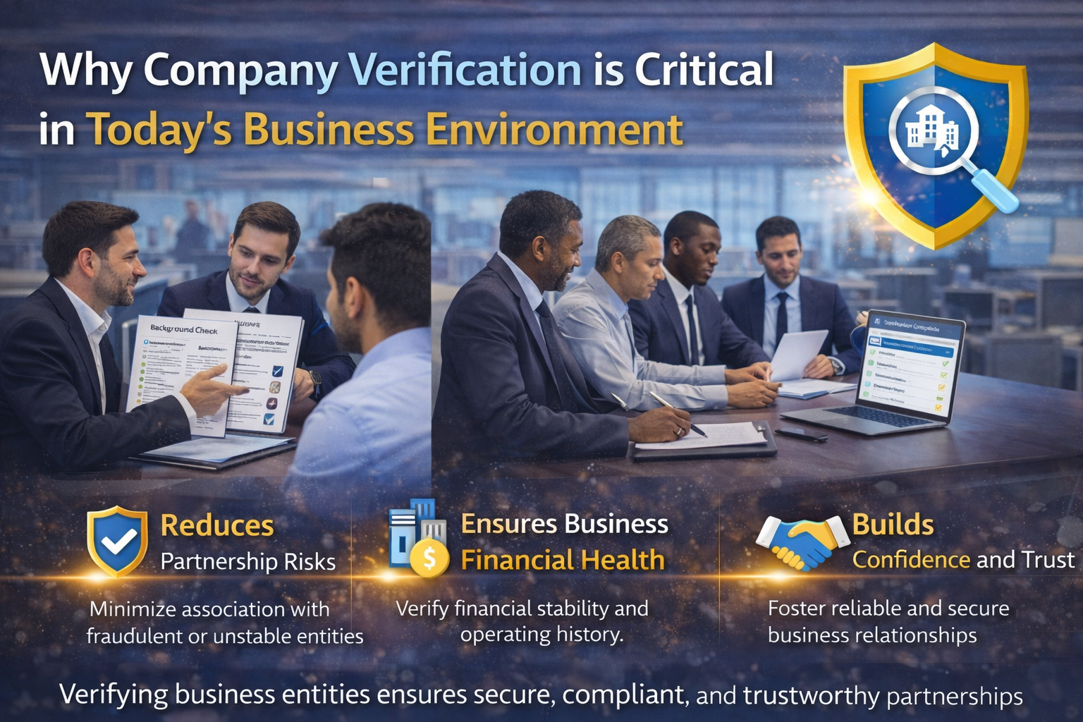 Why Company Verification Is Critical in Today’s Business Environment