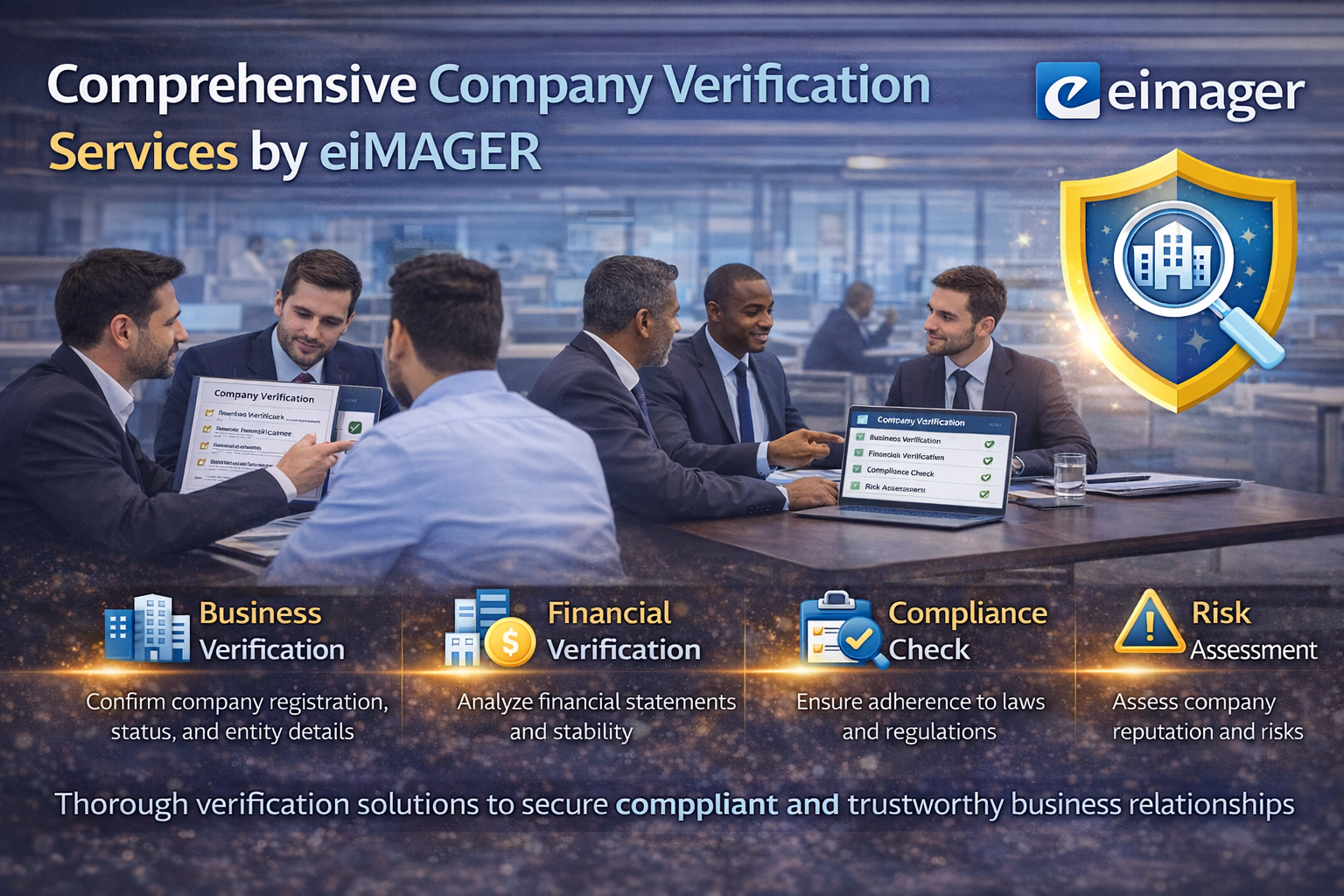 Comprehensive Company Verification Services by eimager