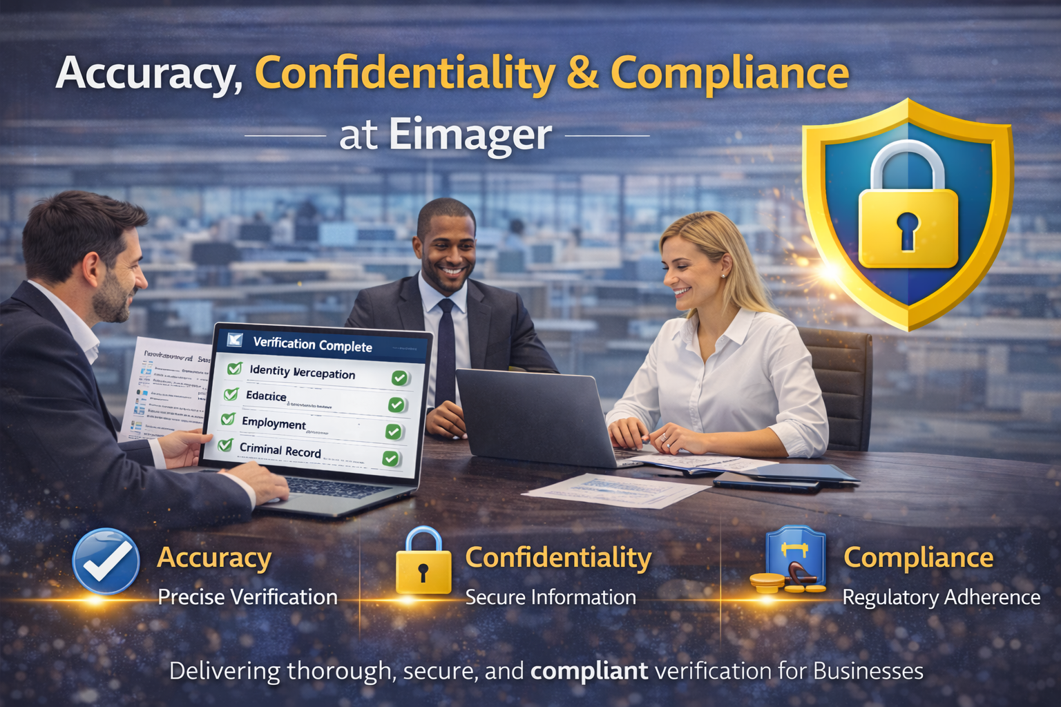 Accuracy, Confidentiality & Compliance at Eimager