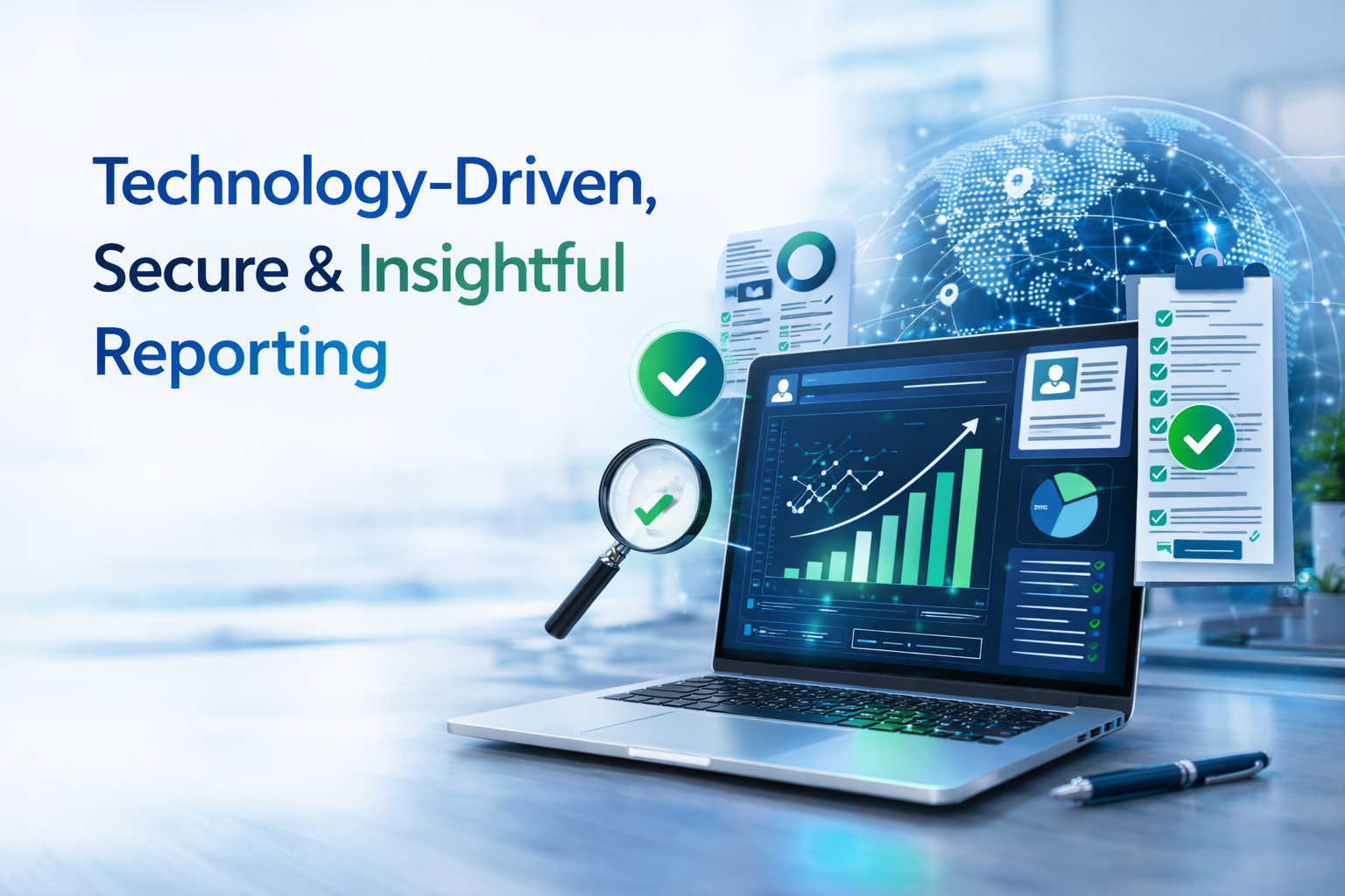 Technology-Driven, Secure & Insightful Reporting