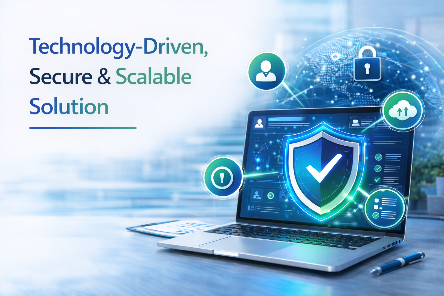 Technology-Driven, Secure & Scalable Solution